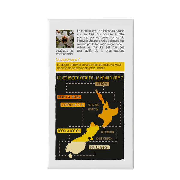 Comptoirs & Compagnies -- Miel de manuka iaa15+ (mgo 514) (origine Nouvelle zélande) - 250 g
