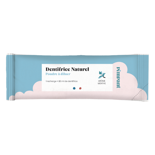 Pimpant -- Dentifrice menthe poudre à diluer - 8 g