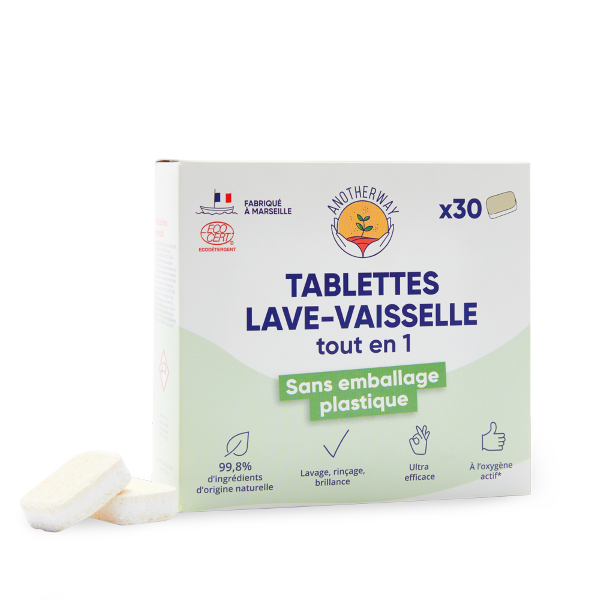 Anotherway -- Tablettes lave-vaisselle - Lot de 30