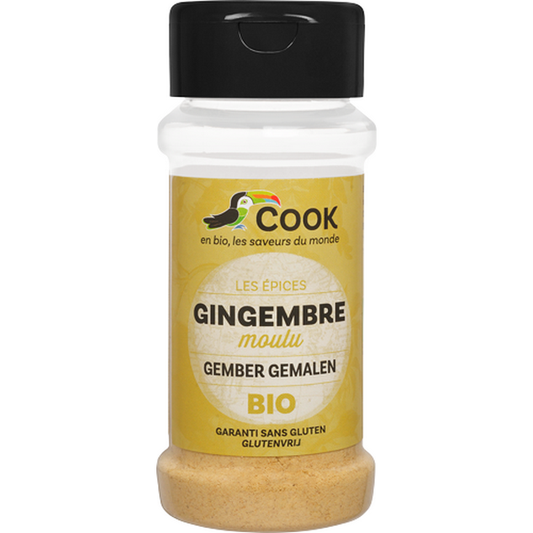 Cook épices -- Gingembre en poudre  bio (origine Madagascar) - 30 g