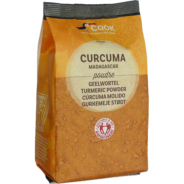 Cook épices -- Curcuma en poudre biopartenaire Vrac (origine Madagascar) - 500 g