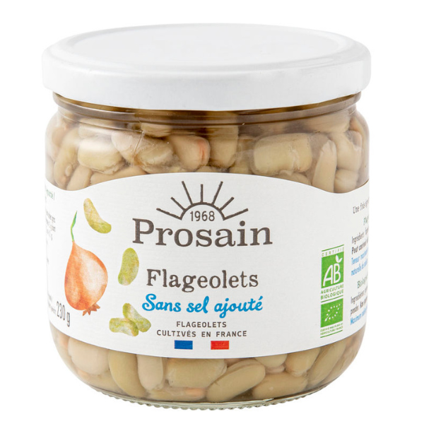 Prosain -- Flageolets bio et sans sel ajouté - 345 g