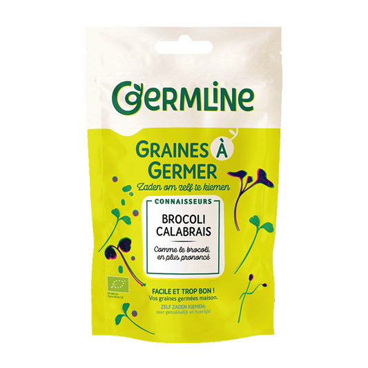 Germline -- Graines à germer brocoli calabrais bio (origine Italie) - 100 g