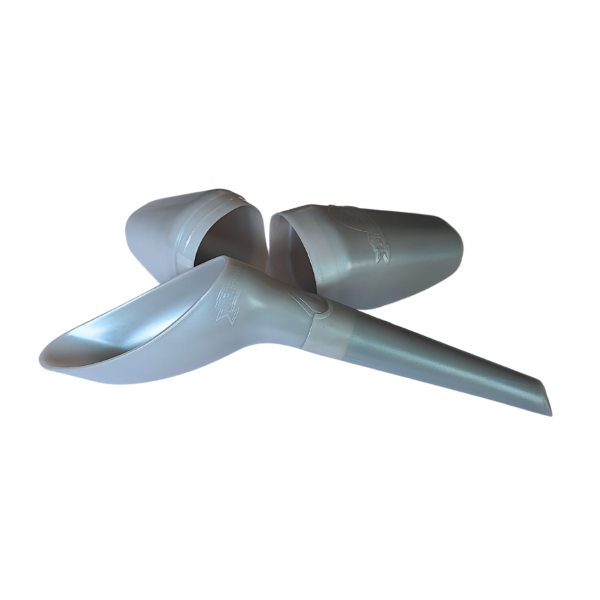 Pisse-debout réutilisable et compact bleu clair nacré - 1