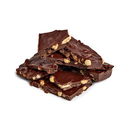 Plaque à casser chocolat noir 74% amandes bio - 1