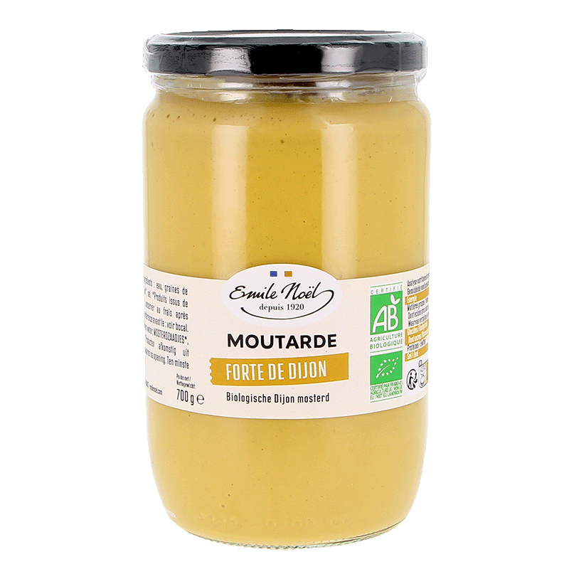 émile Noël -- Moutarde forte de dijon bio - 700 g