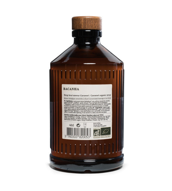 Bacanha -- Sirop de caramel brut bio - 400 ml